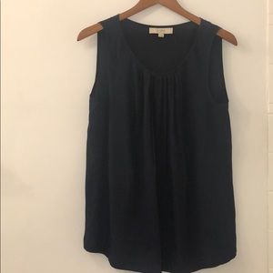 Loft Navy Blouse